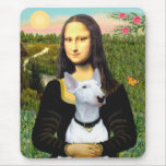 Bull terrier 1 - Mona Lisa Alfombrilla De Ratón