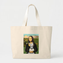 Bull terrier 1 - Mona Lisa Bolsas