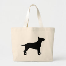 Bull terrier bolsa de mano