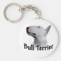 Bull terrier llavero