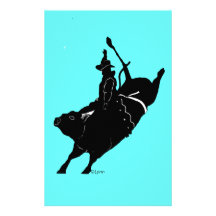 Bullrider 100 papelería de diseño
