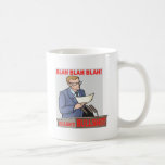 Bullshit del gobierno taza de café