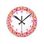 Bumeranes retros adaptables relojes de pared