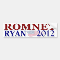 Bumpersticker 2012 del presidente de Romney Ryan pegatinas de parachoque