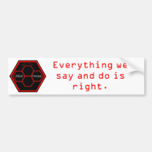 bumpersticker de JELO Corp Etiqueta De Parachoque