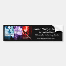 Bumpersticker de la serie de Sarah Vargas Pegatina De Parachoque