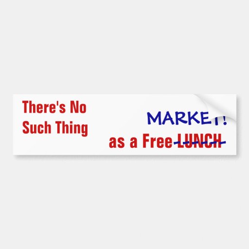 Bumpersticker del Anti-Capitalista de "ninguna tal Etiqueta De Parachoque