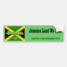 Bumperstickers del Día de la Independencia de Jama Pegatina De Parachoque