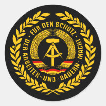 Bundesrepublik Deutschland/guirnalda de la Alemani Pegatinas