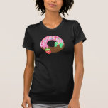 Buñuelo de la fresa camiseta