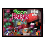 Buon Natale - Felices Navidad Tarjetón
