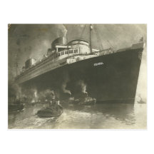 Buque de carga de Norddeutsche Lloyd D. Europa del Tarjeta Postal