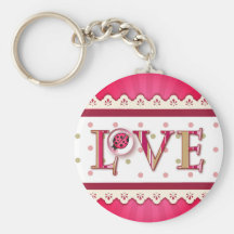BURBUJA, PUNTOS y RAYAS del INSECTO del AMOR de SH Llavero Personalizado
