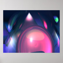 Burbuja rosada posters