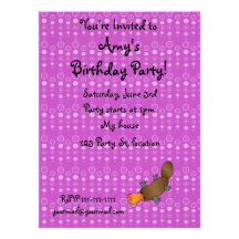 Burbujas conocidas personalizadas de la púrpura de invitaciones personales 