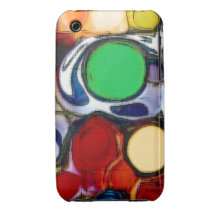 Burbujas de cristal, 2--caso 3G Case-Mate iPhone 3 Protectores