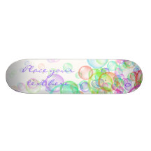 Burbujas de jabón monopatín personalizado