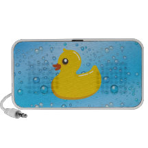 Burbujas Ducky/azules de goma lindas Altavoces