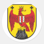 Burgenland, Austria Pegatinas Redondas