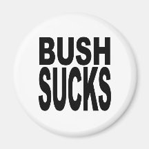 Bush chupa imán de frigorífico