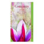 Business Card Linnen Magnolia Visitenkartenvorlage