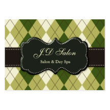 businesscards de moda del salón plantillas de tarjetas personales