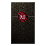 Businesscards del monograma tarjetas de negocio