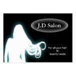 Businesscards del salón de pelo tarjetas de negocio