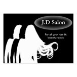 Businesscards del salón de pelo tarjetas de negocio