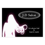 Businesscards del salón de pelo tarjetas de negocio