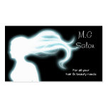 Businesscards del salón de pelo tarjetas de negocio