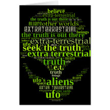 Búsqueda extraterrestre la verdad felicitacion 
