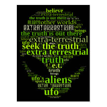 Búsqueda extraterrestre la verdad postales