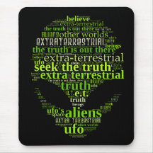 Búsqueda extraterrestre la verdad tapete de ratón
