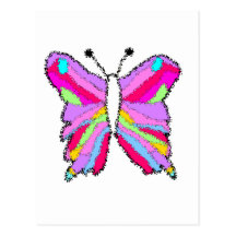 Butterffly Tarjeta Postal