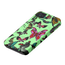 BUTTERFLY iPhone 4 CÁRCASA