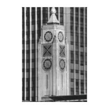 Bw OXO de la torre Lienzo Envuelto Para Galerías
