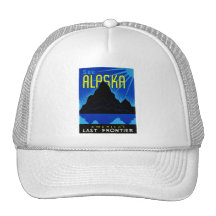 ¡C. 1935 vea Alaska! Gorros Bordados