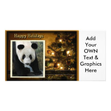 c-2011-panda-0030 tarjeta fotográfica personalizada