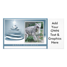 c-2011-snow-leopard-009 tarjeta con foto personalizada