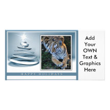c-2011-tiger-020 tarjeta fotográfica personalizada