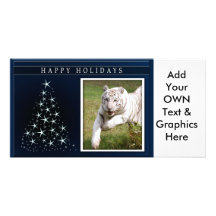 c-2011-white-tiger-003 tarjeta con foto personalizada