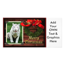 c-2011-white-tiger-014 tarjeta personal con foto