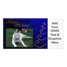 c-2011-white-tiger-035 plantilla para tarjeta de foto