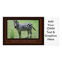 c-2011-zebra-037 tarjeta fotográfica personalizada