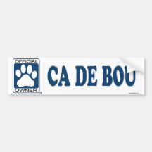 Ca De Bou Blue Pegatina De Parachoque