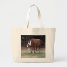 CA la bolsa de asas grande hermosa de los caballos
