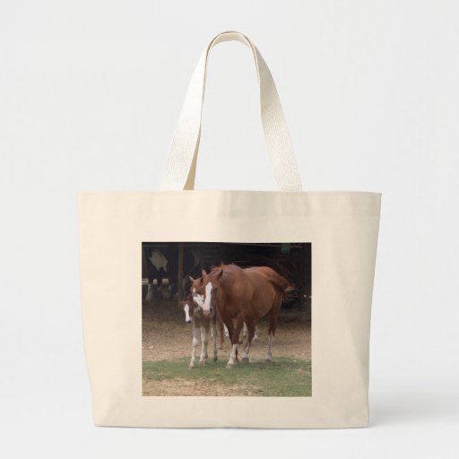CA la bolsa de asas grande hermosa de los caballos