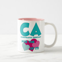 CA para el amor de él taza