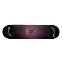 Caballero de la fantasía de la pintada patín personalizado